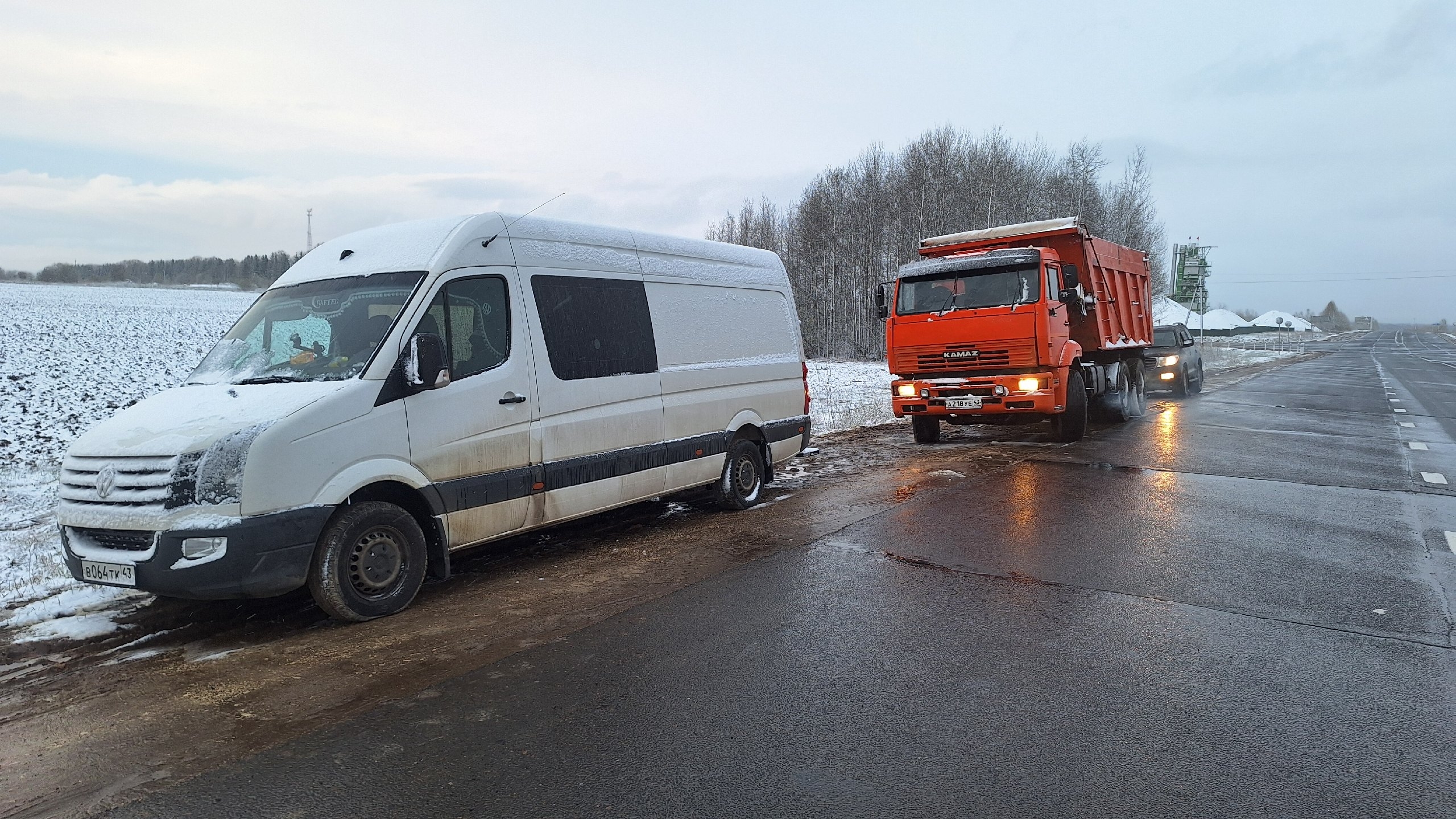 Замена пневмоподушки с выездом КамАЗ