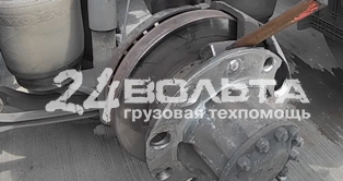 Замена ступичного подшипника Volvo FH Замена ступичного подшипника Вольво ФШ